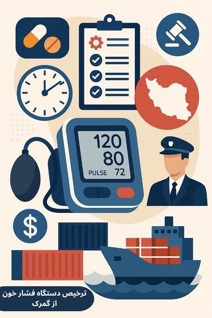 توضیح مراحل ترخیص این محصول