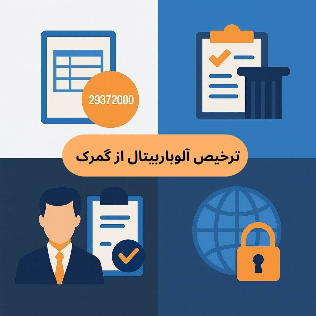 توضیح مراحل ترخیص این محصول توضیح مراحل ترخیص این محصول