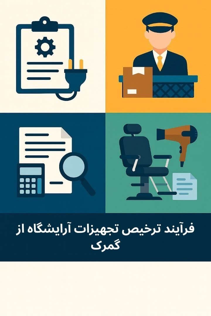توضیح مراحل ترخیص این محصول توضیح مراحل ترخیص این محصول