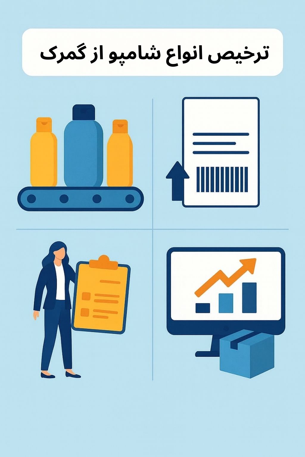 توضیح مراحل ترخیص این محصول