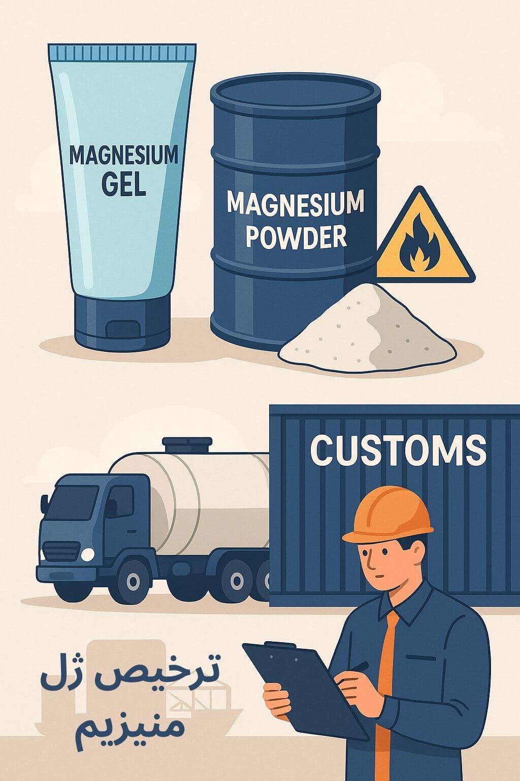 توضیح مراحل ترخیص این محصول