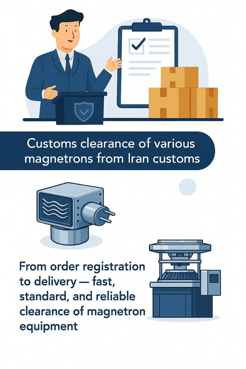 توضیح مراحل ترخیص این محصول توضیح مراحل ترخیص این محصول