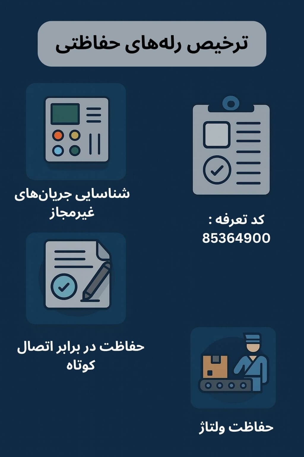 توضیح مراحل ترخیص این محصول توضیح مراحل ترخیص این محصول