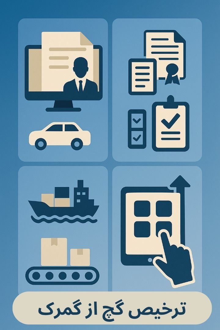 توضیح مراحل ترخیص این محصول